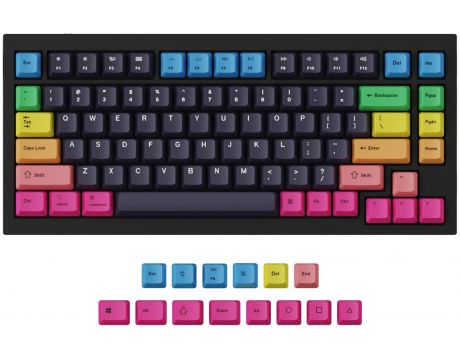 Keychron Rainbow PBT Keycap Set на супер цени