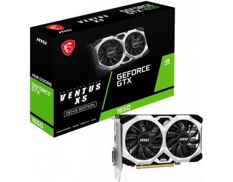 MSI GeForce GTX 1650 4GB D6 Ventus XS OCV3 на супер цени