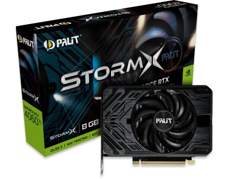 Palit GeForce RTX 4060 Ti 8GB StormX DLSS 3 на супер цени