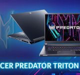Геймърският лаптоп Predator Triton 17 X на Acer носи заслужено отличие