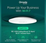 TP-Link Omada EAP772 – точка за достъп с истинска Wi-Fi 7 трибандова мощ и управление от бизнес класа