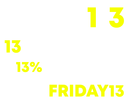 Петък 13. 13 Продукта с 13% отстъпка
