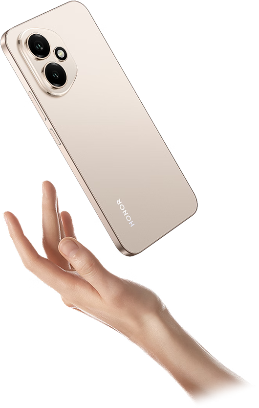 HONOR 400 5G — 184 гр | 7.33 мм, 200MP AI камера, ултра-ясна основна камера, 12MP ултра широкоъгълна камера и 50MP портретна селфи камера в ръка