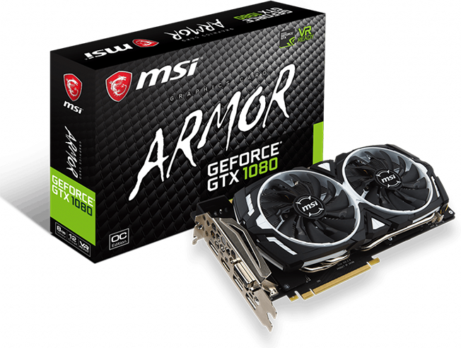 GTX 1080 8GB ARMOR OC