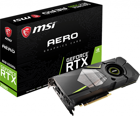 MSI GeForce RTX 2080 8GB AERO