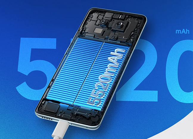 REDMI Note 15 5G разполага с ултра-голяма силициево-въглеродна батерия, като в същото време остава впечатляващо тънък. В комбинация с бързо зареждане, устройството може да остане захранено през целия ден.