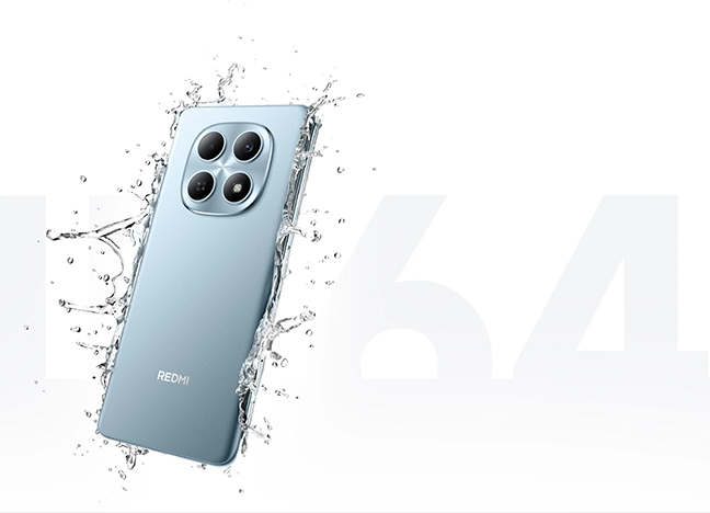 REDMI Note 15 поддържа IP64 защита от прах и вода, осигурявайки ефективна защита срещу пръски, прах или други очаквани ситуации, като лесно се справя с ежедневните предизвикателства.