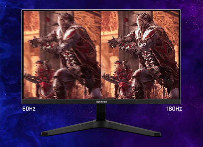 Със своята свръхбърза честота на опресняване от 180Hz, VX24G1-HD осигурява безпроблемно гейминг изживяване и видео редактиране. Неговите плавни и завладяващи визуализации са подходящи за прецизно прицелване, което ви позволява да доминирате в състезателни гейминг сесии. 
