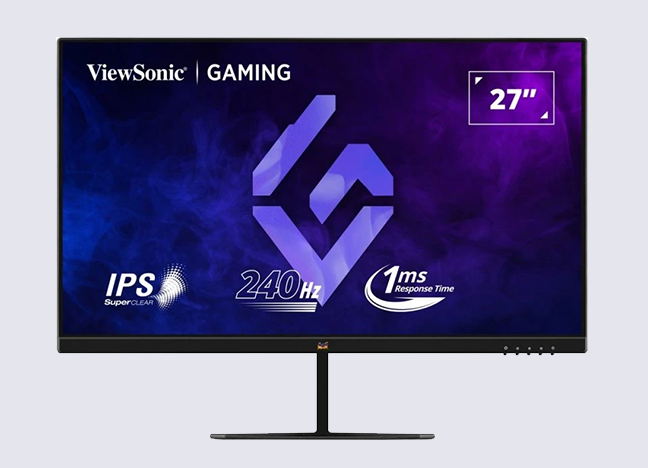 ViewSonic VX2779A-HD-PRO е 27-инчов FHD монитор с HDMI. Той е оборудван и с технология SuperClear® IPS, която осигурява зашеметяващо качество на изображението с брилянтна визуална производителност. Високата честота на опресняване от 240Hz на VX2779A-HD-PRO поддържа плавна графика и минимално забавяне на входа.