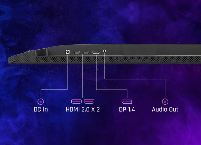Възползвайте се от разширената свързаност с VX27G1-HD, оборудван с два HDMI 2.0 порта и един DisplayPort 1.4 вход, всички способни да осигурят изумителни честоти на опресняване. Свържете едновременно компютри и конзоли и безпроблемно превключвайте между тях, за да се насладите на най-доброто от двата игрови свята в рамките на опростена конфигурация.