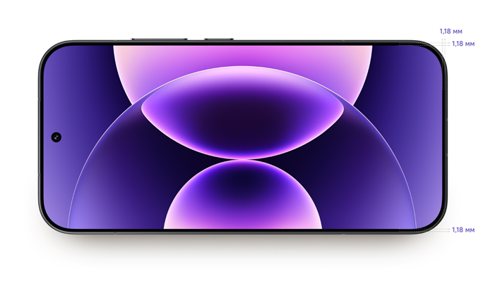С подобрената технология LIPO, Xiaomi 17 се отличава с по-тънки 1,18 мм рамки, осигурявайки ултра-завладяващо зрително изживяване.