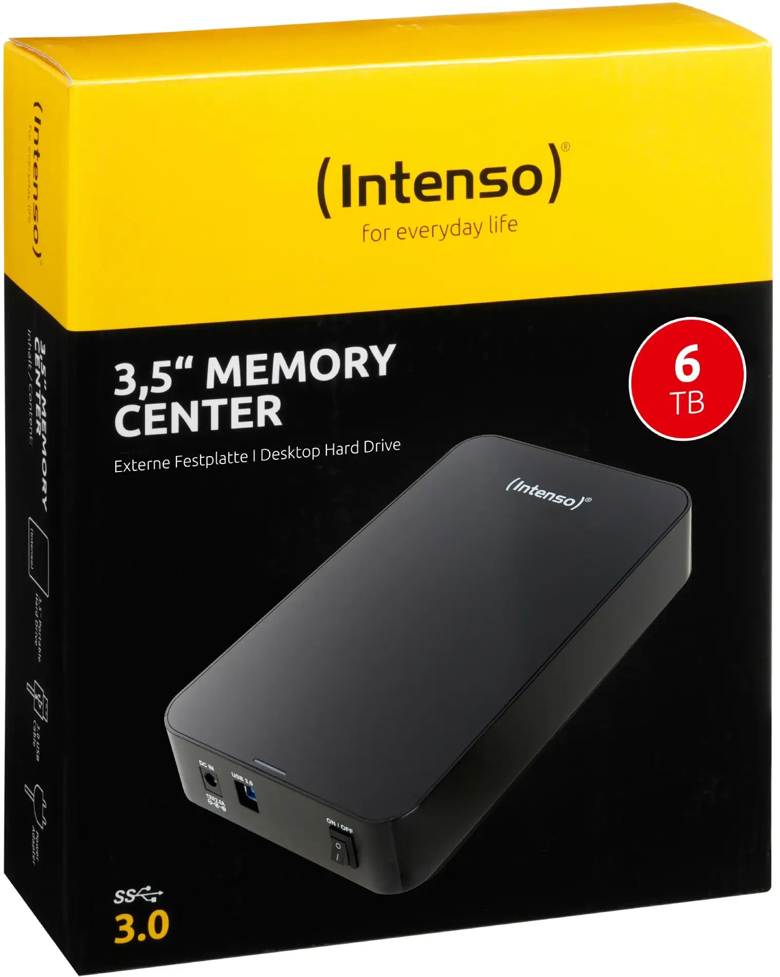 Твърд диск 6TB Intenso Memory Center - 6031514 6031514 - на топ цена от ...