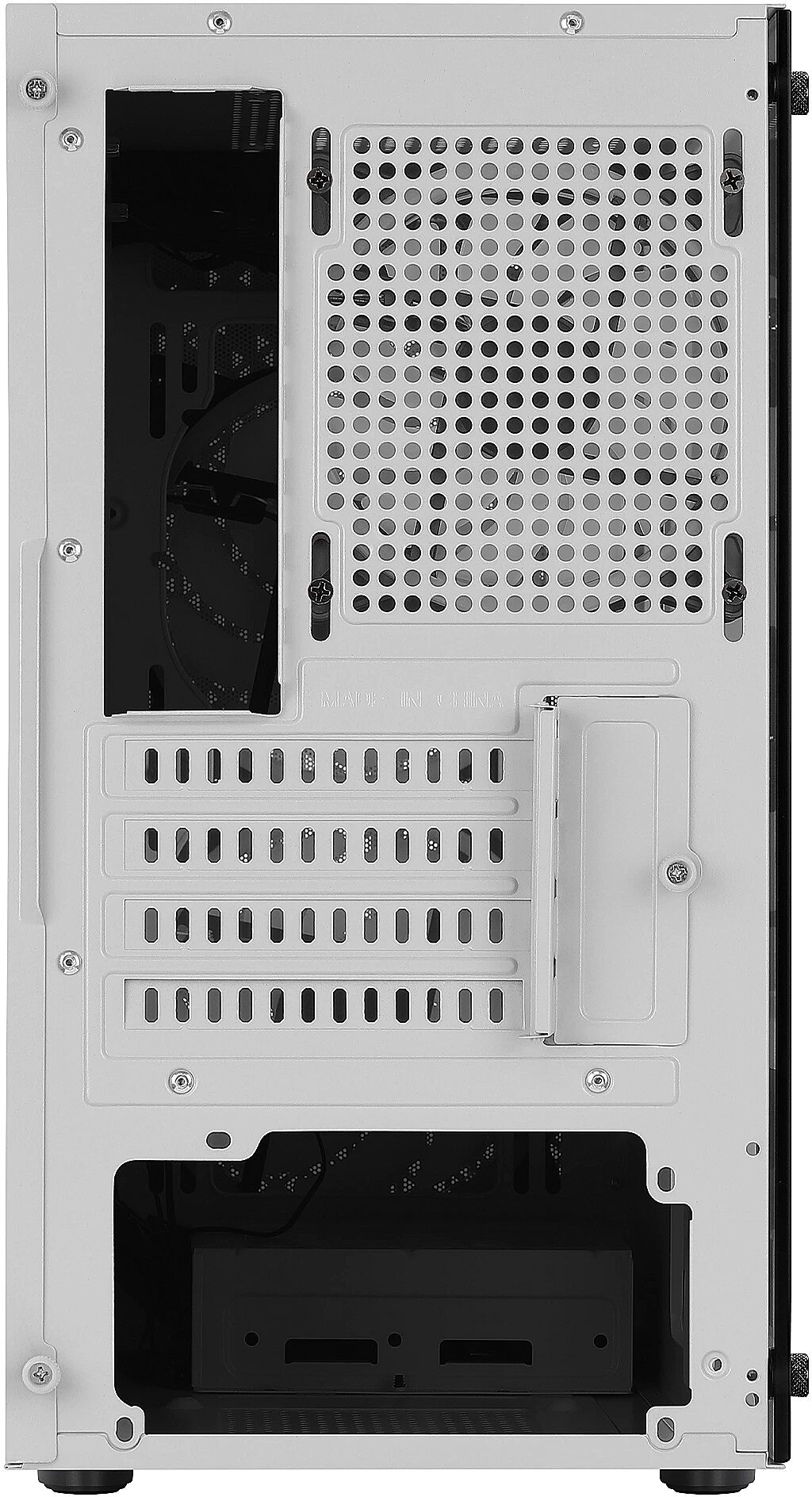 Компютърна кутия AeroCool Trinity Mini, бял - TRINITY-MINI-G-WT-V3 ...