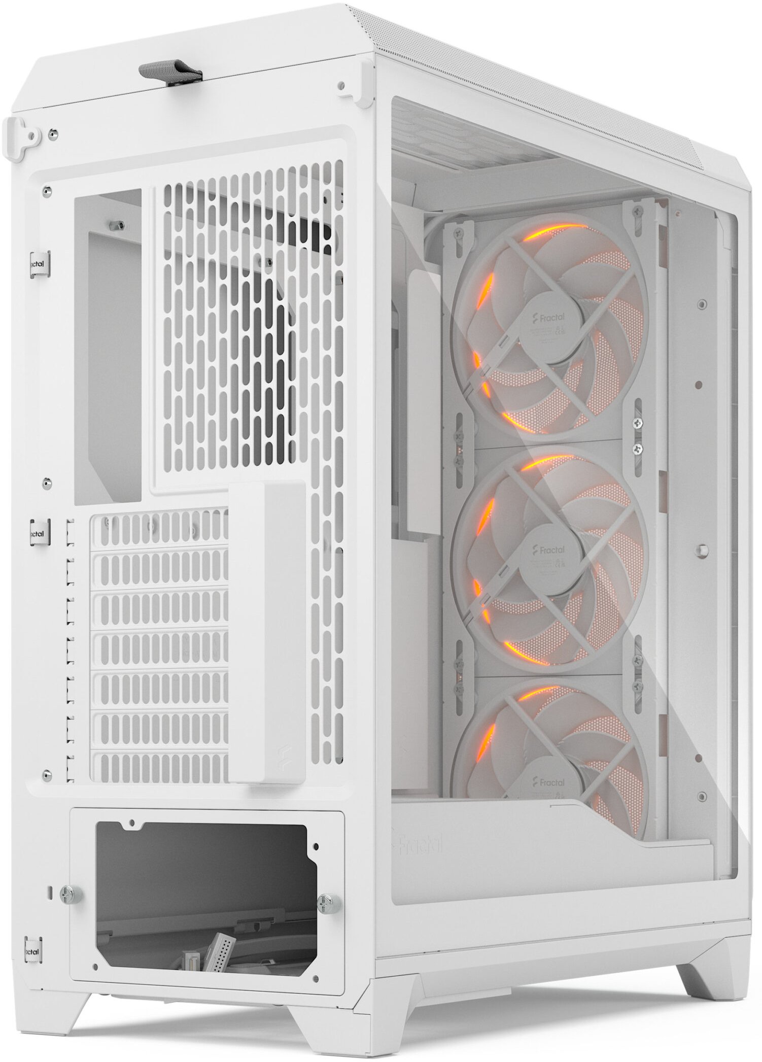 Компютърна кутия Fractal Design Meshify 3 RGB, бял - FD-C-MES3A-07 FD-C ...