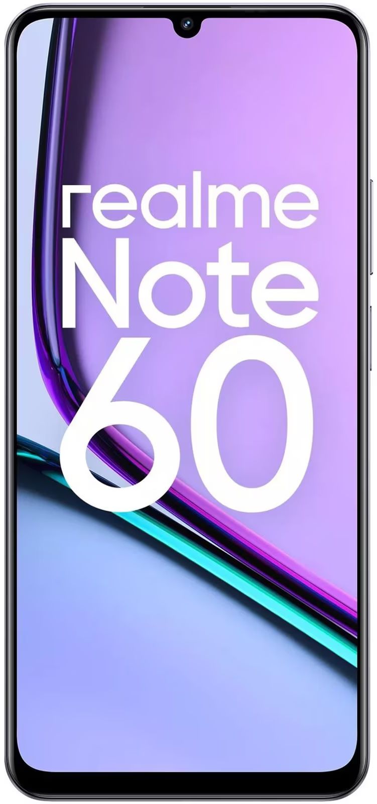 Смартфон Realme Note 60, 6GB, 128GB, Marble Black - 130010135540