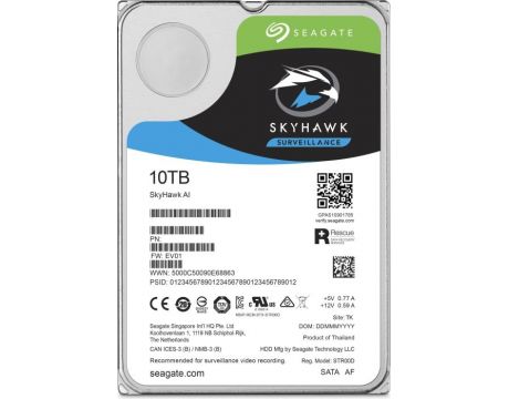 10TB Seagate SkyHawk Surveillance ST10000VE0008 на супер цени