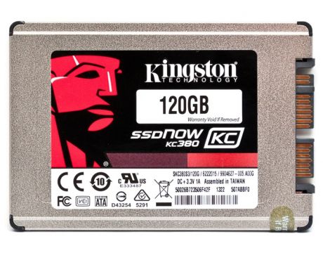 120GB SSD Kingston KC380 на супер цени