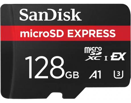 128GB microSDXC SanDisk Express, черен на супер цени