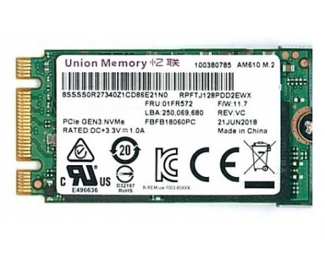 128GB SSD Union Memory Bulk на супер цени