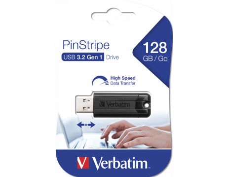 128GB Verbatim PinStripe на супер цени