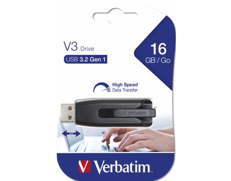 16 GB Verbatim V3, черен на супер цени