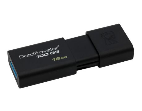 16GB Kingston DataTraveler 100 G3 ,черен на супер цени
