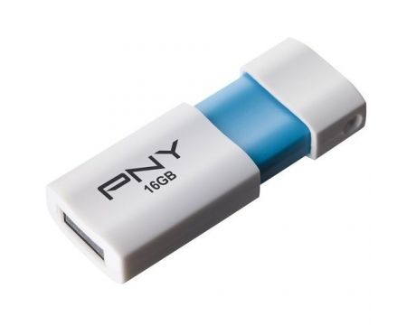 16GB PNY FD16GBWAVEWB-EF, бял / син на супер цени