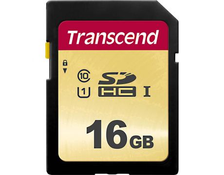 16GB SDHC Transcend TS16GSDC500S, черен на супер цени