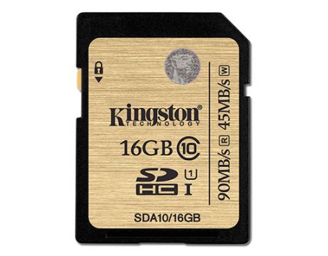 16GB SDHC Kingston, Златист на супер цени