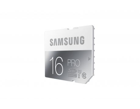 16GB SDHC Samsung PRO, Бял / Сив на супер цени