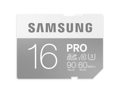 16GB SDHC Samsung Pro, сребрист на супер цени
