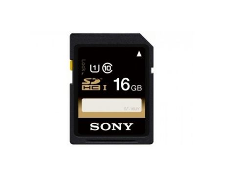 16GB SDHC Sony SF16U, черен на супер цени