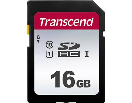 16GB SDHC Transcend TS16GSDC300S, черен на супер цени