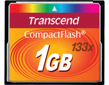 1GB CF Transcend TS1GCF133, черен на супер цени