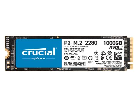 1TB SSD Crucial P2 на супер цени