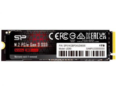 1TB SSD Silicon Power UD80 на супер цени