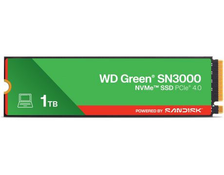 1TB SSD WD Green SN3000 Powered by SanDisk на супер цени