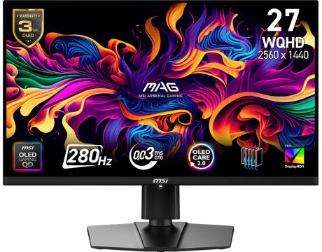 26.5" MSI MAG 271QP QD-OLED X28 на супер цени