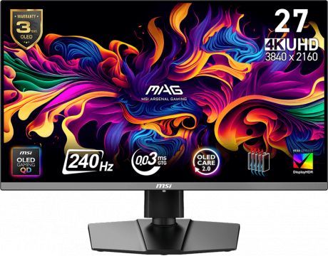 27" MSI MAG 272UP QD-OLED X24 на супер цени