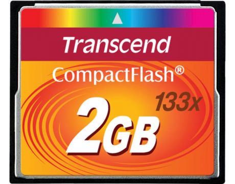 2GB CF Transcend TS2GCF133, Черен на супер цени