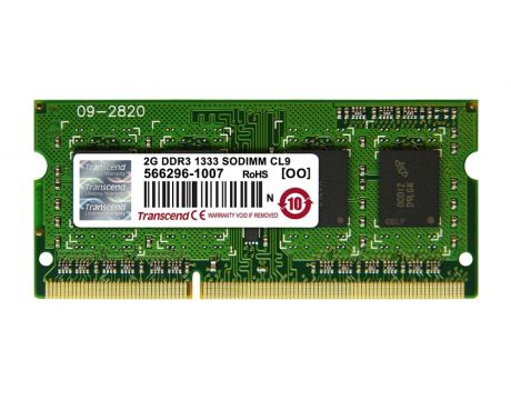 2GB DDR3 1333 Transcend JetRam на супер цени