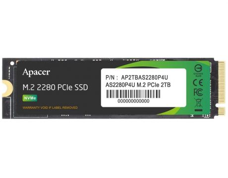 2TB SSD Apacer AS2280P4U на супер цени
