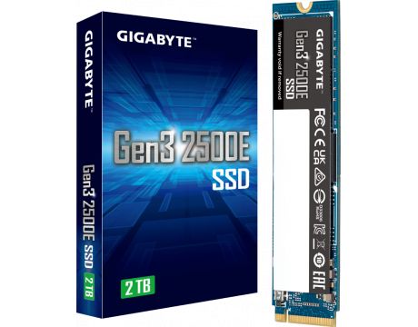 2TB SSD GIGABYTE Gen3 2500E на супер цени