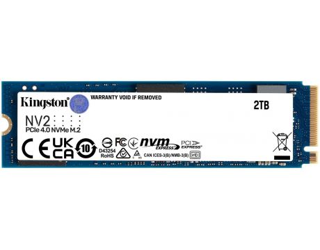 2TB SSD Kingston NV2 - нарушена опаковка на супер цени
