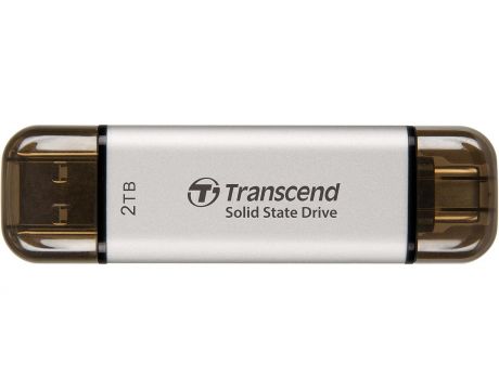 2TB SSD Transcend ESD310S, сребрист на супер цени