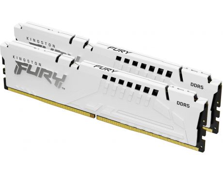 2x16GB DDR5 6000 Kingston FURY Beast White на супер цени