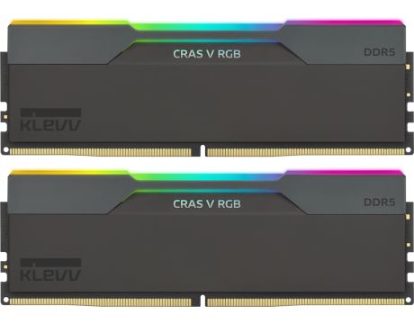 2x16GB DDR5 6000 Klevv CRAS V RGB на супер цени