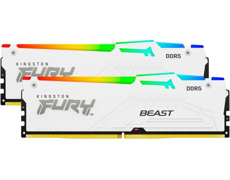 2x32GB DDR5 5600 Kingston FURY Beast RGB на супер цени