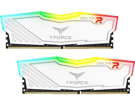 2x8GB DDR4 3000 Team Group Delta White на супер цени