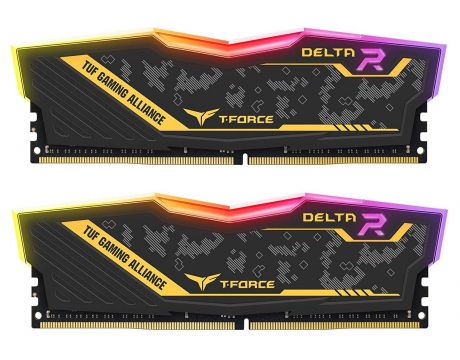 2x8GB DDR4 2666 Team Group T-Force Delta RGB TUF на супер цени